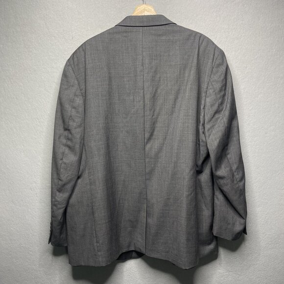 Lauren Ralph Lauren Gray Wool Mens Blazer Size 50R - Picture 7 of 8